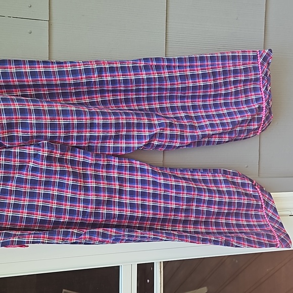 Ladies Victoria secret pajama set button down plaid Medium - Picture 6 of 12